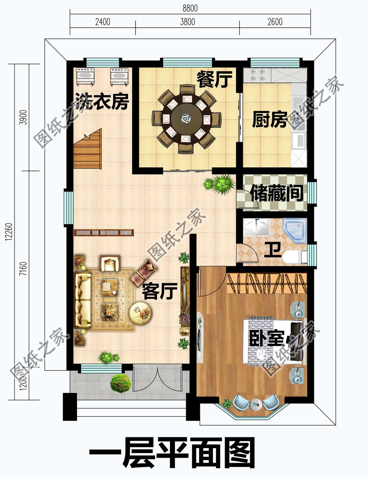 農(nóng)村帶陽(yáng)光房別墅設(shè)計(jì)，外觀造型顏值在線，給人眼前一亮的感受