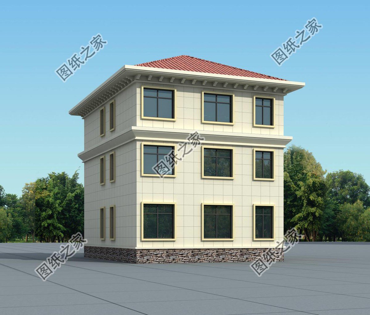 農(nóng)村帶陽(yáng)光房別墅設(shè)計(jì)，外觀造型顏值在線，給人眼前一亮的感受