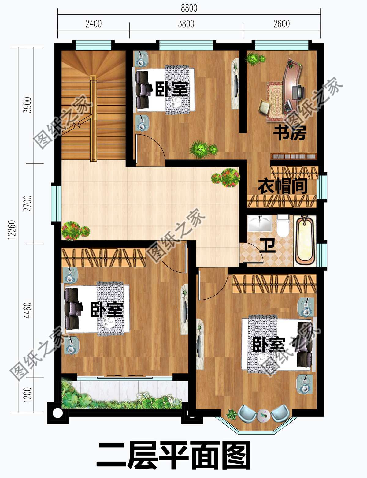 農(nóng)村帶陽(yáng)光房別墅設(shè)計(jì)，外觀造型顏值在線，給人眼前一亮的感受