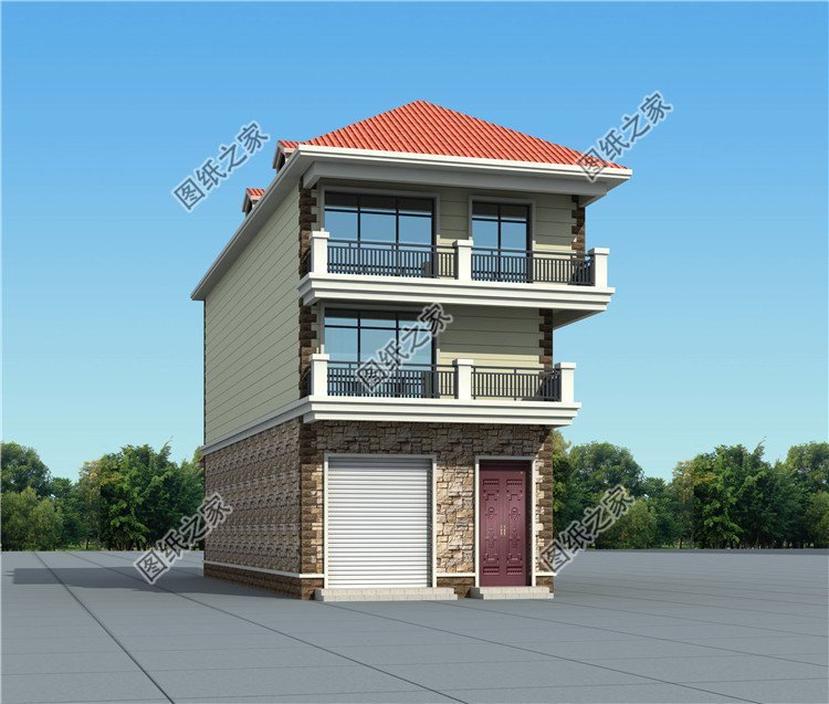 農(nóng)村帶商鋪自建房推薦，一層為門臉二三層自住，掙錢生活兩不誤