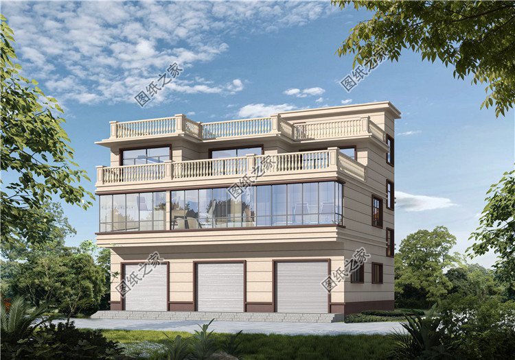 農(nóng)村帶商鋪自建房推薦，一層為門臉二三層自住，掙錢生活兩不誤