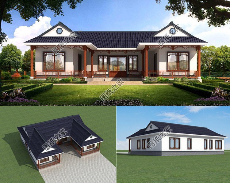 農村熱門自建房設計推薦，看著隨心，住著也安心