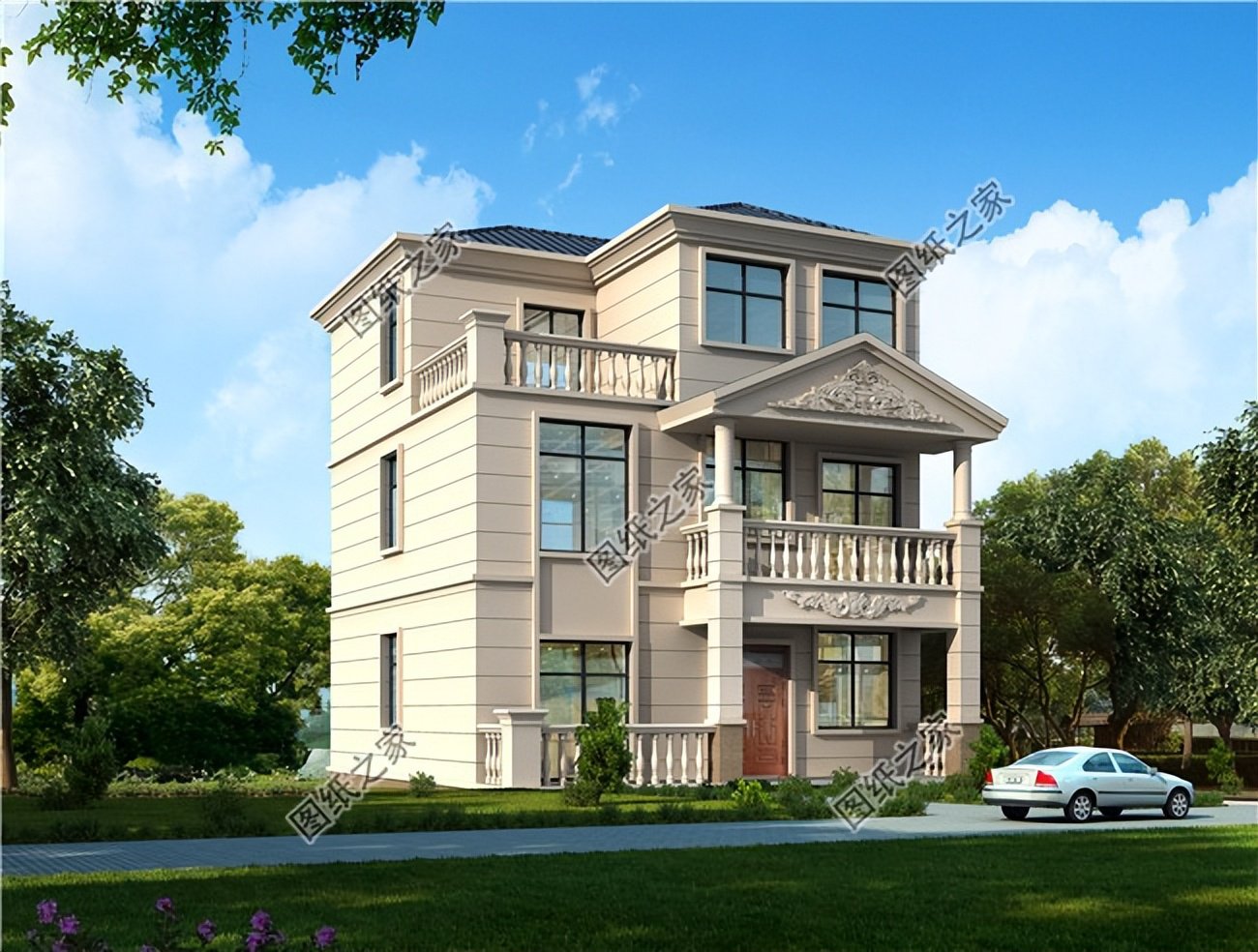 占地百來平農(nóng)村別墅推薦，外觀精致美觀，室內(nèi)功能齊全