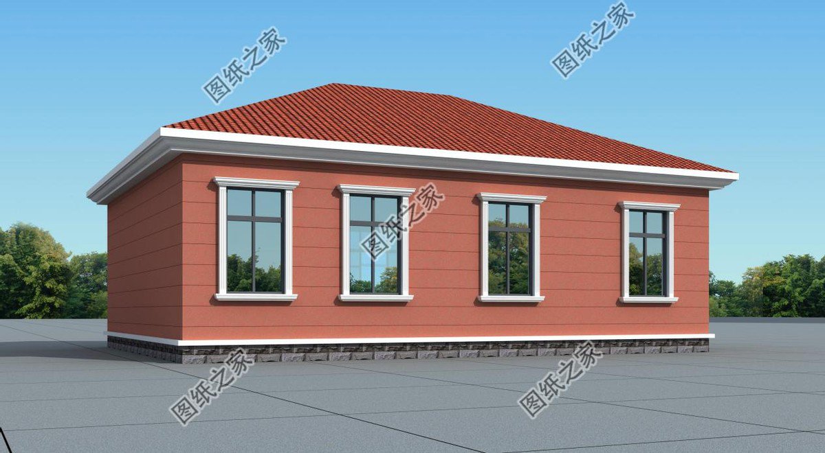 農(nóng)村自建一層養(yǎng)老房推薦，簡(jiǎn)單好看實(shí)用，五年后必火戶型