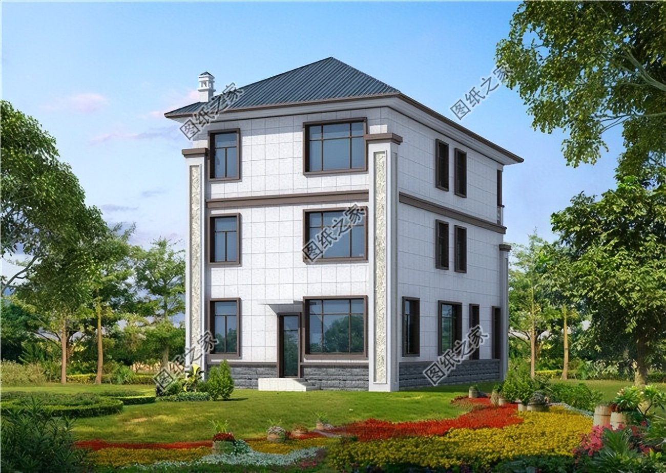 新中式建筑風(fēng)格自建別墅經(jīng)典之作，深受廣大建房者的喜愛