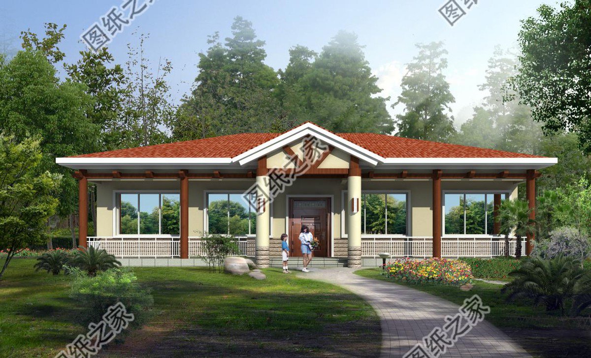 農(nóng)村一層養(yǎng)老房這樣蓋，簡單實用又舒適，爸媽最喜歡