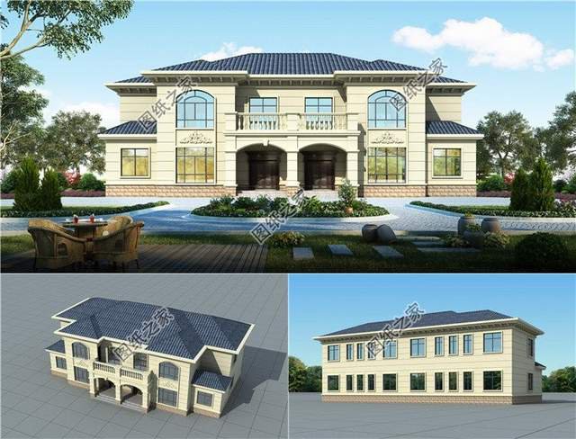 回家建棟雙拼別墅，一家人就要整整齊齊的，家和萬(wàn)事興