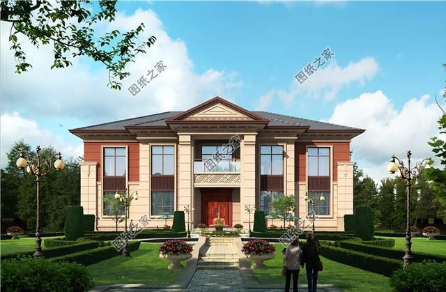 農(nóng)村二層精致小洋樓，蓋上一棟這么漂亮的洋樓，誰能不心動？