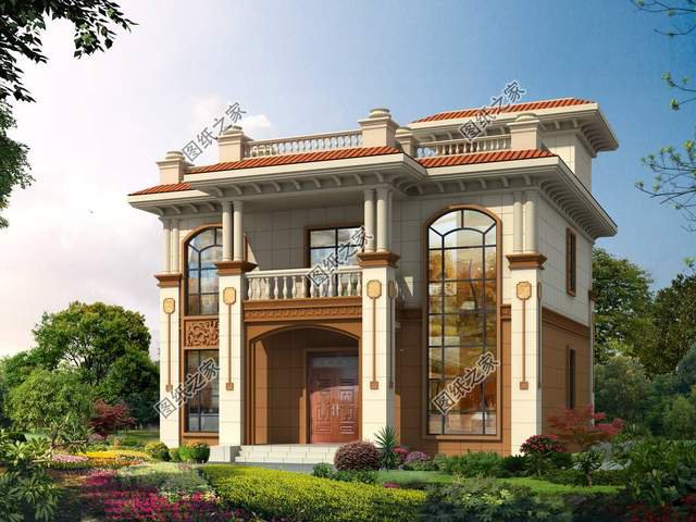 占地120平農(nóng)村別墅設(shè)計，在農(nóng)村老家建一棟，誰見了不眼饞