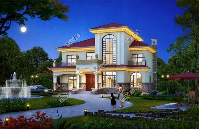 歐式輕奢風(fēng)別墅設(shè)計(jì)，溫暖心靈的港灣，令生活充滿(mǎn)幸福感