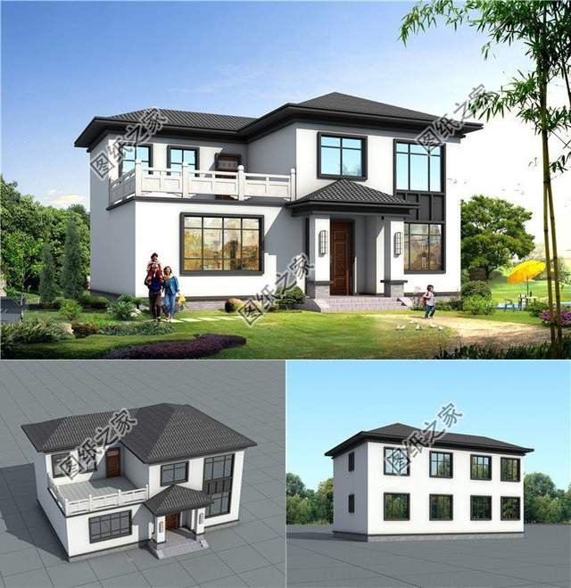 新中式農(nóng)村別墅設(shè)計(jì)，改善家庭居住條件，提升生活質(zhì)量