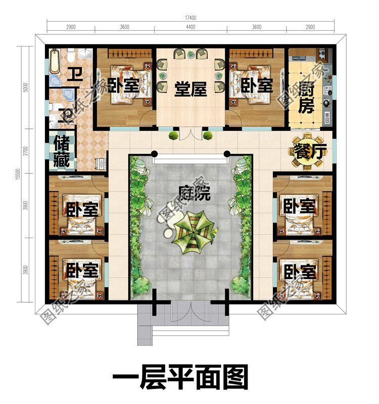 傳統(tǒng)中式合院別墅推薦，滿滿的中國風，華流才是最強的