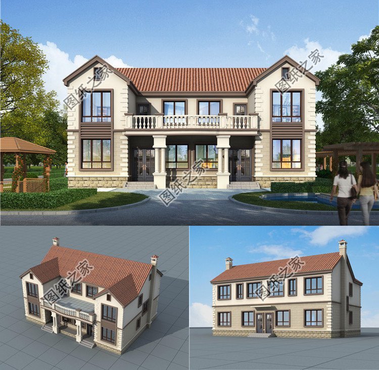 回老家建造一棟雙拼，能夠更好地維護(hù)好親情舒適又暖心