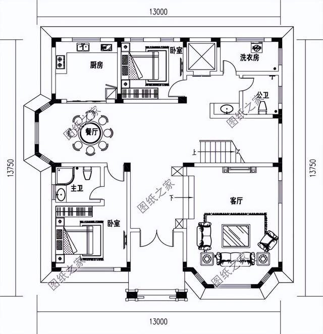 集美觀、實用、造價經濟于一體的最新農村自建房設計