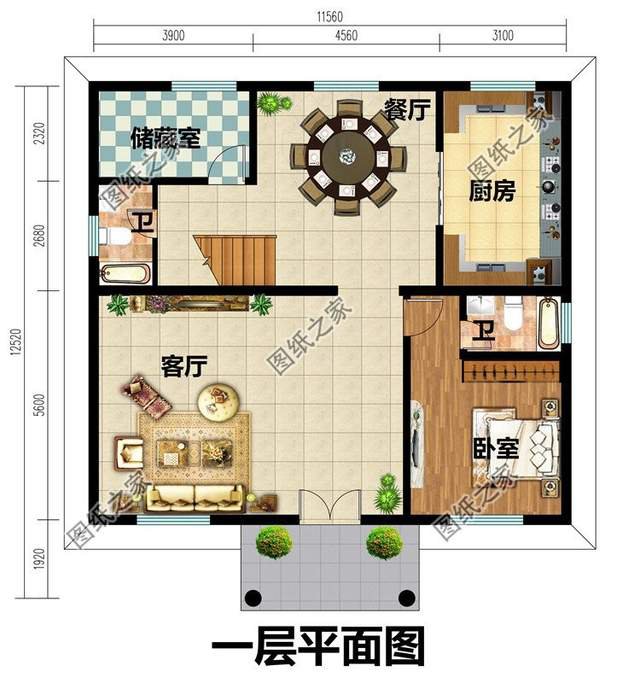 農(nóng)村三層別墅設計，高端大氣，提升一家人的生活質(zhì)量