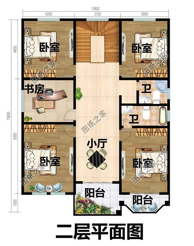 帶文化石的農(nóng)村別墅設(shè)計(jì)，色彩多樣外觀給你營造出炫彩的舒適生活