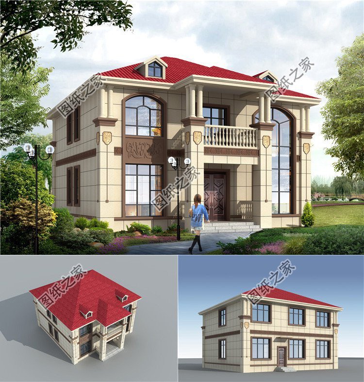 農(nóng)村兩層三開間別墅設(shè)計(jì)，享受愜意的夏日時(shí)光，眾多人的選擇