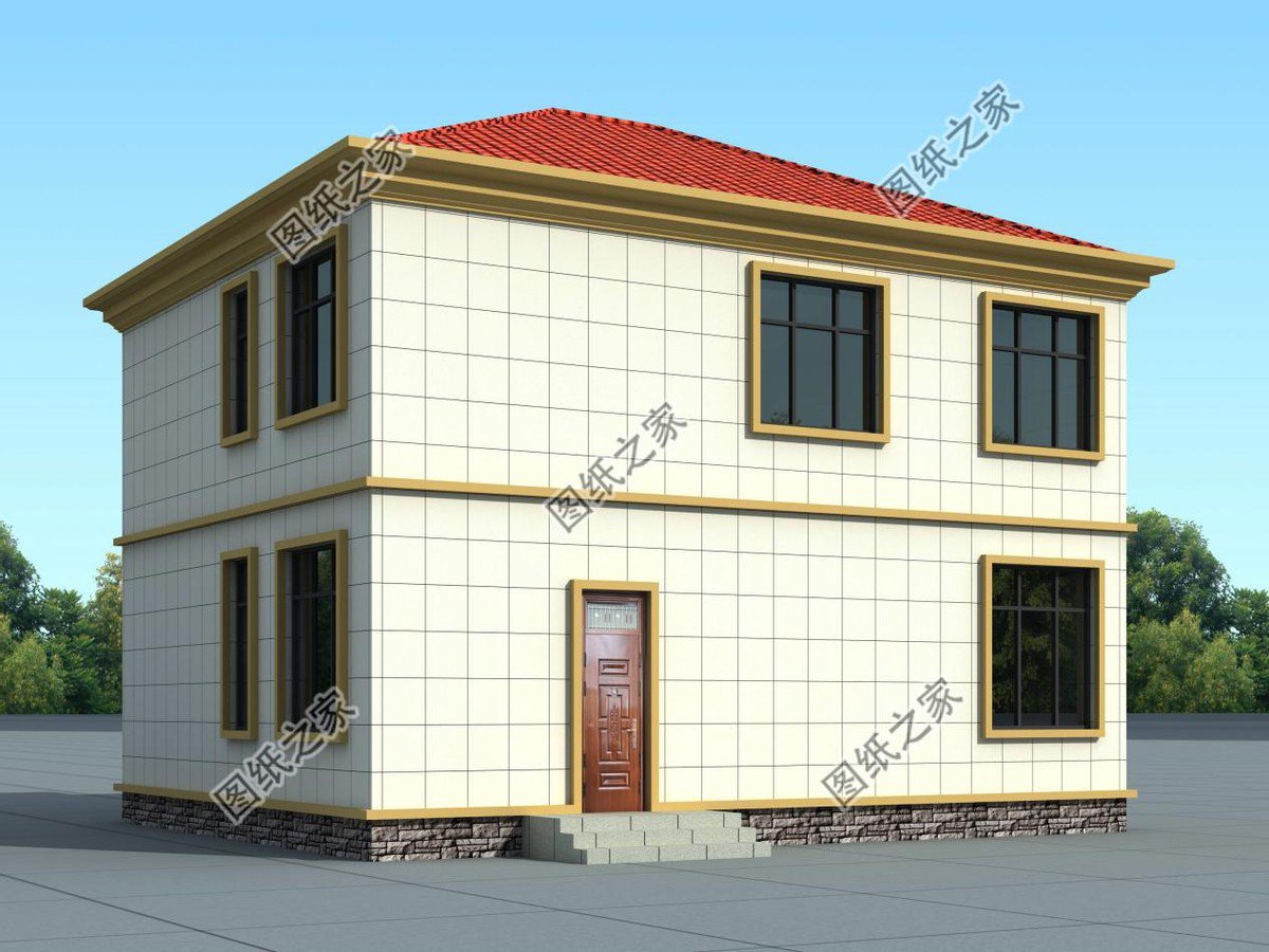 農村帶陽臺的別墅設計，舒適的生活態(tài)度，豐富戶主的體驗感