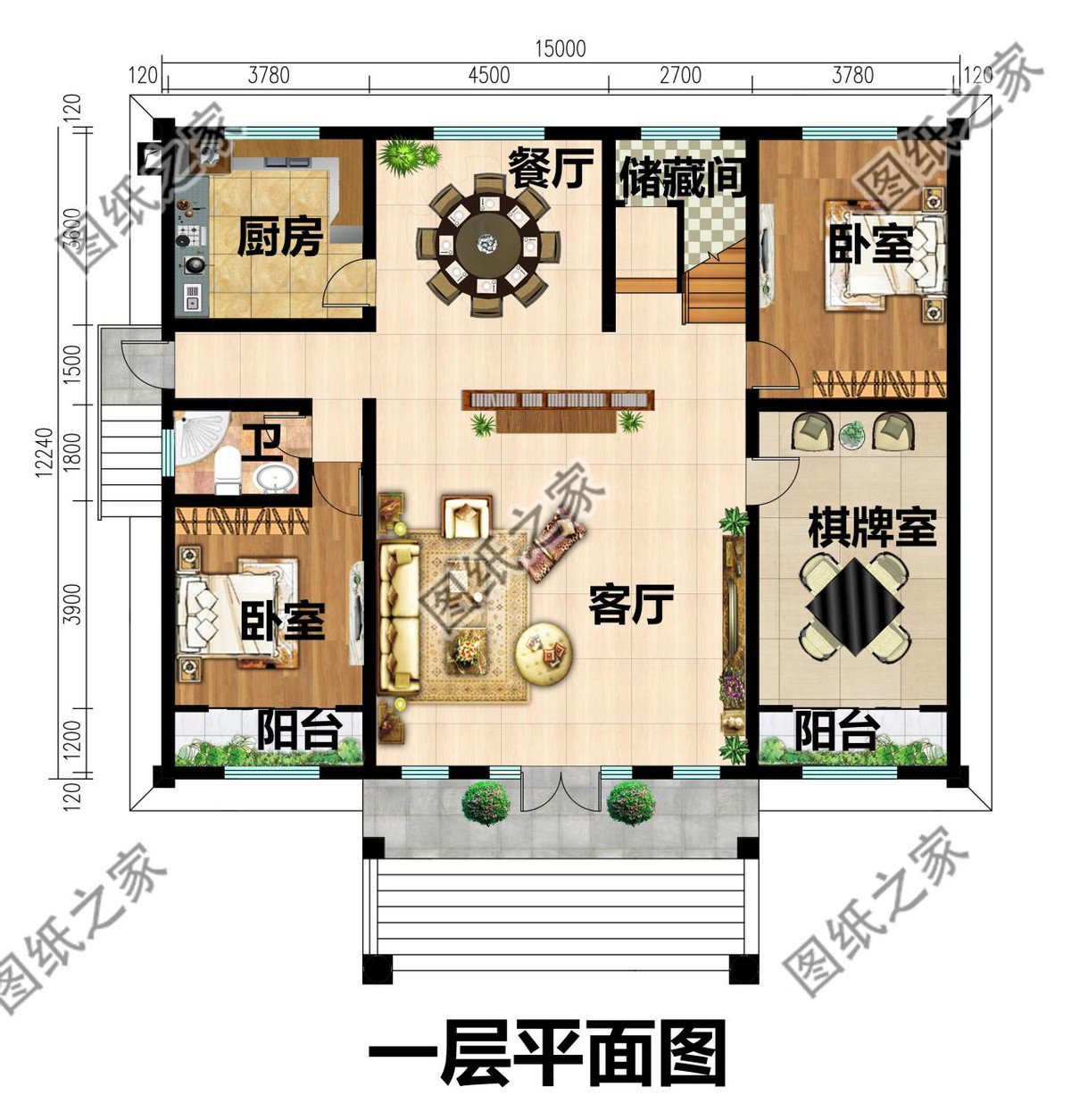 農(nóng)村雙層別墅設(shè)計推薦，功能齊全強大，外觀造型討人喜歡