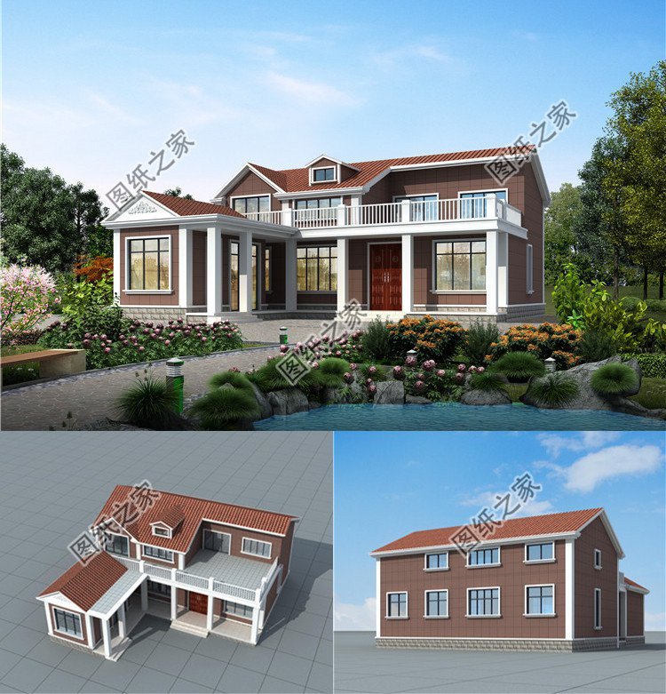 夏季爆款農(nóng)村別墅設(shè)計，高端氣質(zhì)與生俱來，建一套絕不后悔