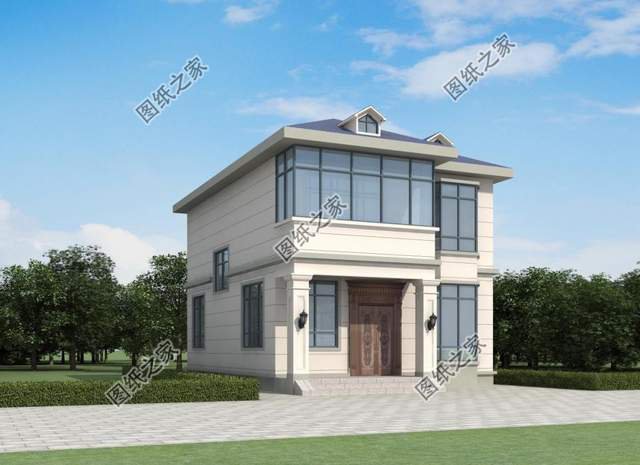 爆款新農(nóng)村二層別墅設(shè)計(jì)，每一款經(jīng)濟(jì)實(shí)用，更加適合老百姓建造