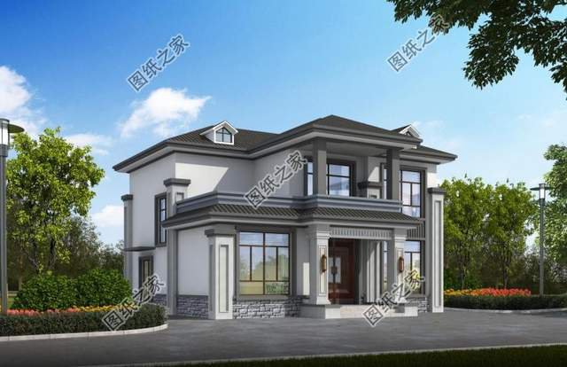 爆款新農(nóng)村二層別墅設(shè)計(jì)，每一款經(jīng)濟(jì)實(shí)用，更加適合老百姓建造