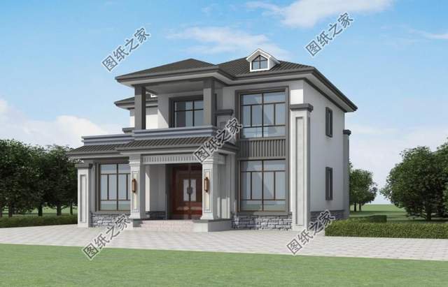 爆款新農(nóng)村二層別墅設(shè)計(jì)，每一款經(jīng)濟(jì)實(shí)用，更加適合老百姓建造