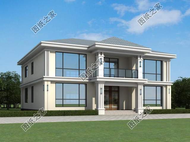 爆款新農(nóng)村二層別墅設(shè)計(jì)，每一款經(jīng)濟(jì)實(shí)用，更加適合老百姓建造