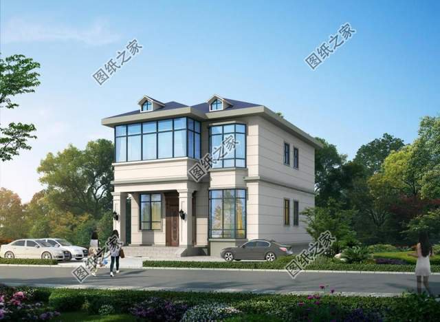 爆款新農(nóng)村二層別墅設(shè)計(jì)，每一款經(jīng)濟(jì)實(shí)用，更加適合老百姓建造