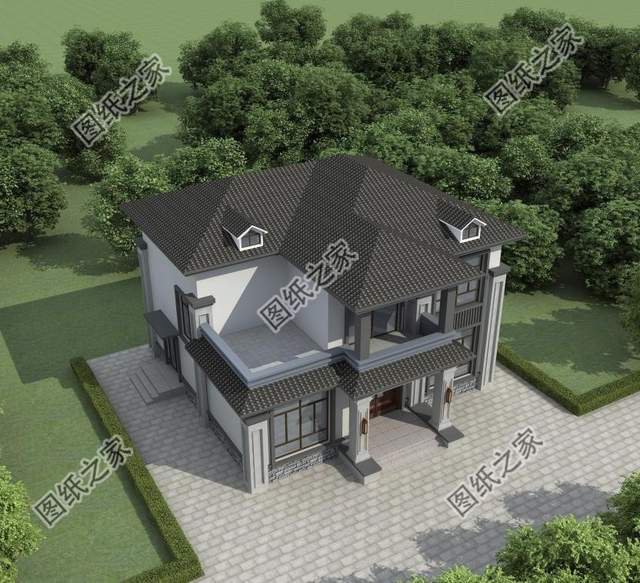 爆款新農(nóng)村二層別墅設(shè)計(jì)，每一款經(jīng)濟(jì)實(shí)用，更加適合老百姓建造