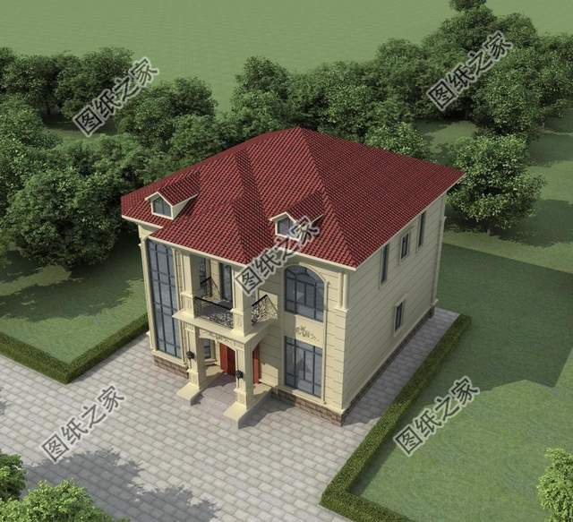 爆款新農(nóng)村二層別墅設(shè)計(jì)，每一款經(jīng)濟(jì)實(shí)用，更加適合老百姓建造