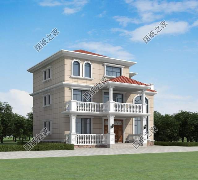 五款三層別墅設(shè)計(jì)，外觀新穎時(shí)尚，建一棟妥妥的人生贏家