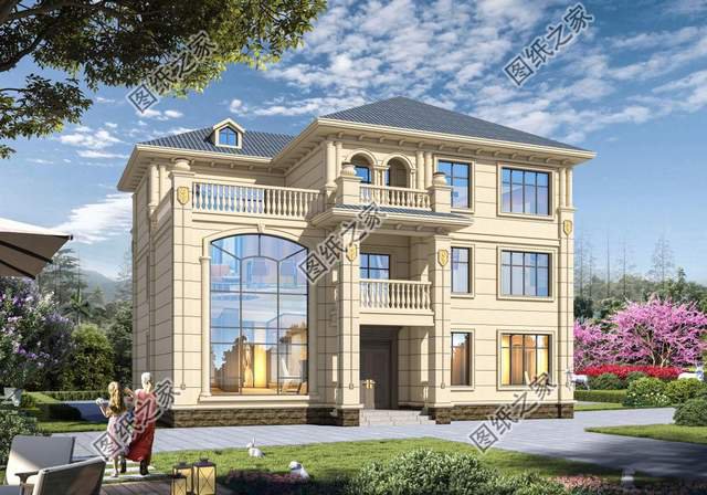 五款三層別墅設(shè)計(jì)，外觀新穎時(shí)尚，建一棟妥妥的人生贏家