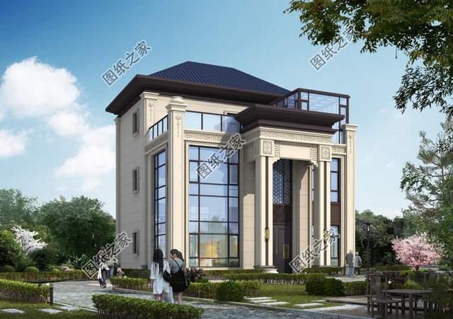 五款三層別墅設(shè)計(jì)，外觀新穎時(shí)尚，建一棟妥妥的人生贏家