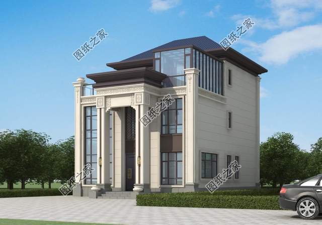 五款三層別墅設(shè)計(jì)，外觀新穎時(shí)尚，建一棟妥妥的人生贏家