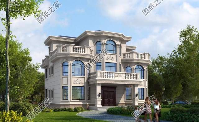 五款三層別墅設(shè)計(jì)，外觀新穎時(shí)尚，建一棟妥妥的人生贏家