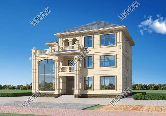 五款三層別墅設(shè)計(jì)，外觀新穎時(shí)尚，建一棟妥妥的人生贏家