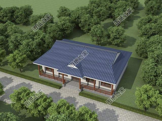 農(nóng)村一層別墅設(shè)計(jì)，穩(wěn)重踏實(shí)更實(shí)用，南北方都適合