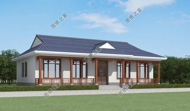 農(nóng)村一層別墅設(shè)計(jì)，穩(wěn)重踏實(shí)更實(shí)用，南北方都適合