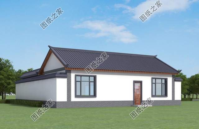 農(nóng)村一層別墅設(shè)計(jì)，穩(wěn)重踏實(shí)更實(shí)用，南北方都適合