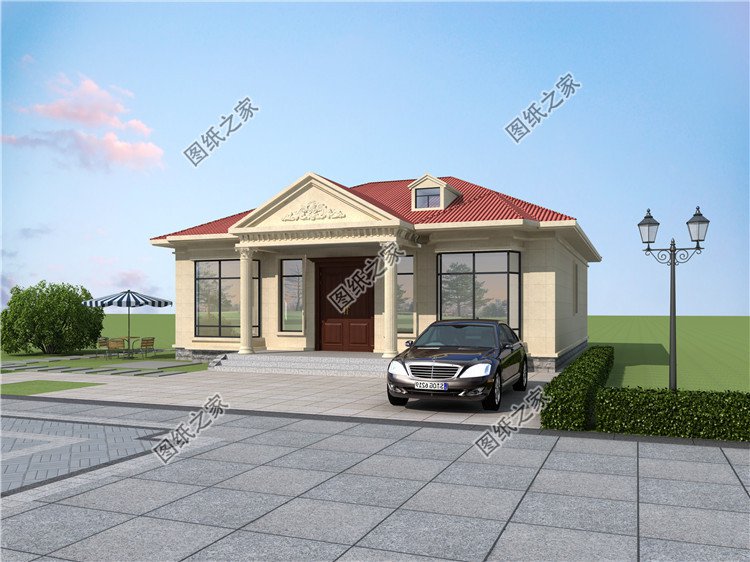 一層平房設(shè)計(jì)圖外觀圖