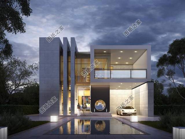 現(xiàn)代風(fēng)別墅設(shè)計(jì)，奢華時(shí)尚，秒殺眾多農(nóng)村小洋樓