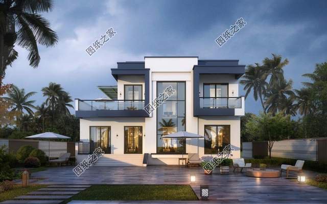 現(xiàn)代風(fēng)別墅設(shè)計(jì)，奢華時(shí)尚，秒殺眾多農(nóng)村小洋樓