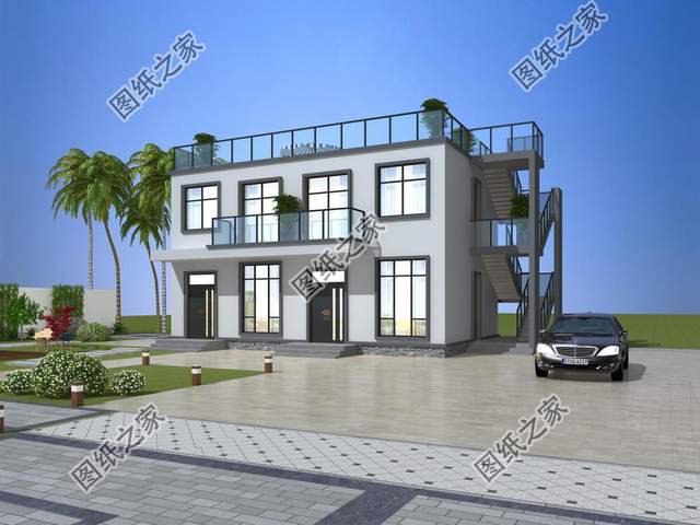 現(xiàn)代風(fēng)別墅設(shè)計(jì)，奢華時(shí)尚，秒殺眾多農(nóng)村小洋樓