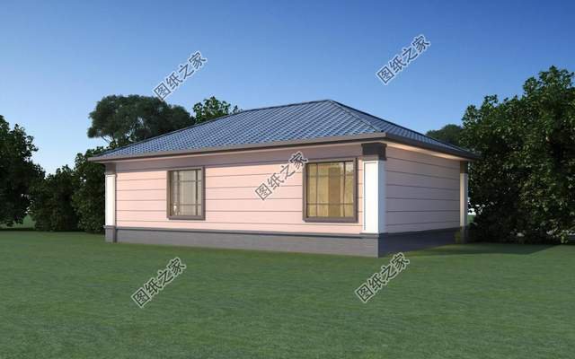 新款一層別墅設(shè)計(jì)，在老家蓋這樣的住宅，擱誰(shuí)不心動(dòng)