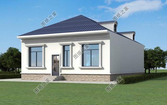 新款一層別墅設(shè)計(jì)，在老家蓋這樣的住宅，擱誰(shuí)不心動(dòng)