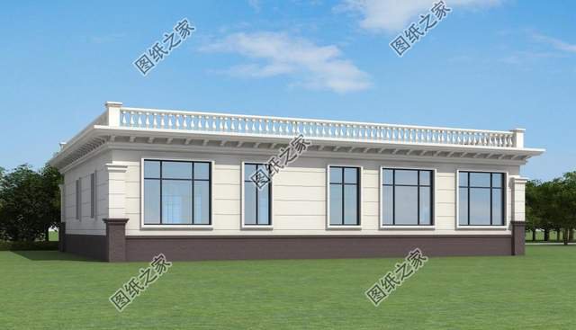 新款一層別墅設(shè)計(jì)，在老家蓋這樣的住宅，擱誰(shuí)不心動(dòng)