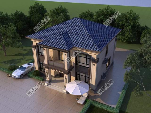 新中式風(fēng)農(nóng)村別墅設(shè)計(jì)，符合老百姓的傳統(tǒng)審美，帶來(lái)舒適享受