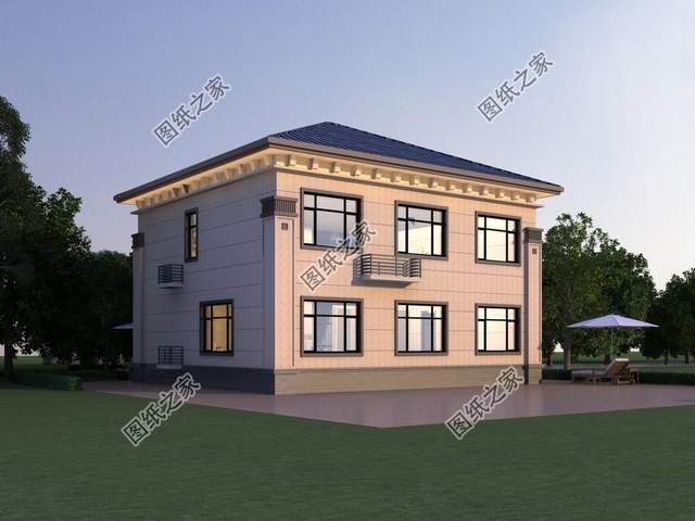 新中式風(fēng)農(nóng)村別墅設(shè)計(jì)，符合老百姓的傳統(tǒng)審美，帶來(lái)舒適享受