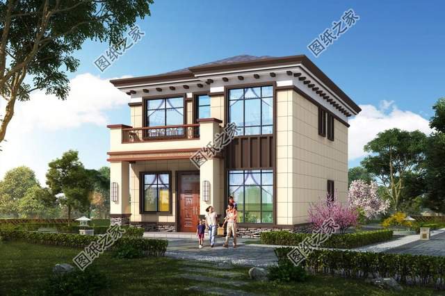 新中式風(fēng)農(nóng)村別墅設(shè)計(jì)，符合老百姓的傳統(tǒng)審美，帶來(lái)舒適享受